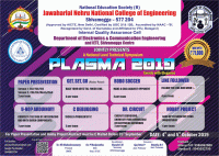 PLASMA 2019 Technical Symposium Poster